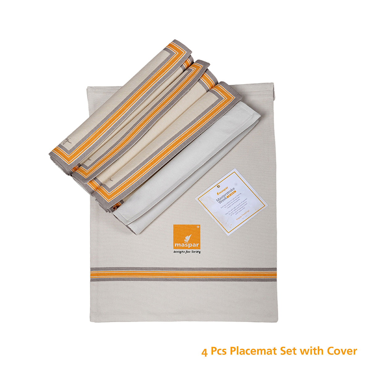 4PC Placemat Set with cover-Gift