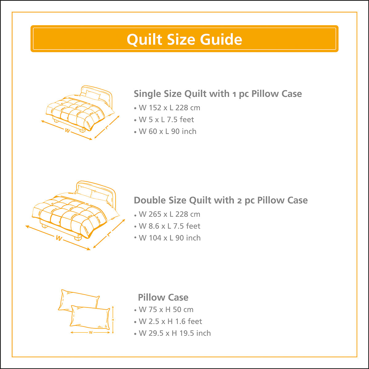 Quilt Size Guide