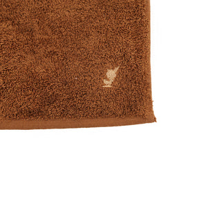 Colorart Embedded Stripe Aero Brown Towel