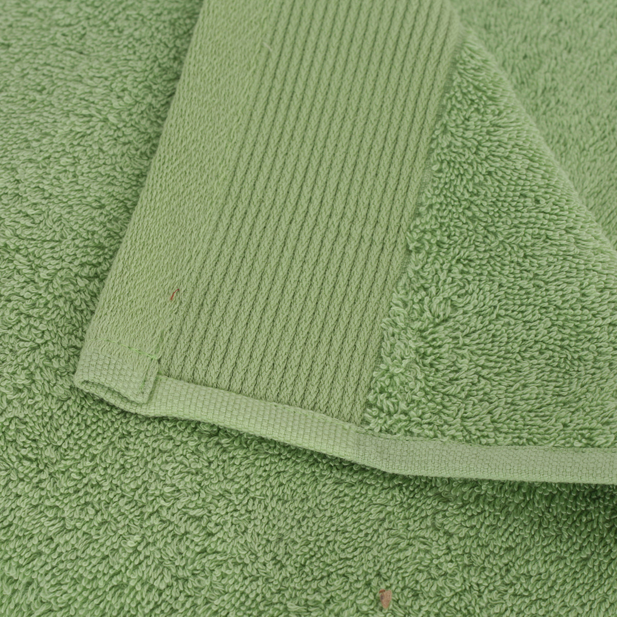 Colorart Embedded Stripe Jasmine Green Towel