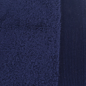 Colorart Embedded Stripe Navy Towel