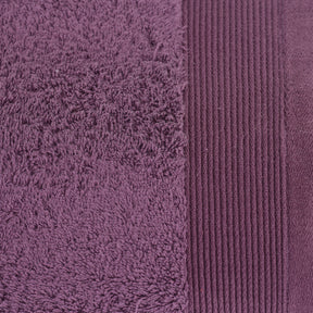 Colorart  Embedded Stripe Shadow Purple Towel