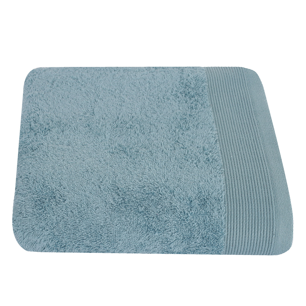 Colorart Embedded Stripe Nile Blue Towel