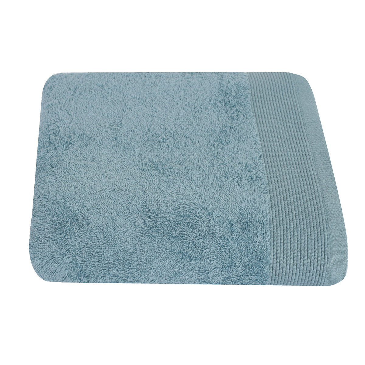 Colorart Embedded Stripe Nile Blue Towel