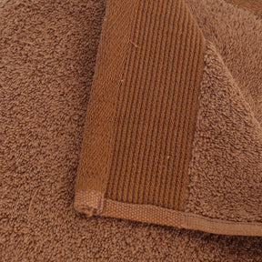 Colorart Embedded Stripe Aero Brown Towel