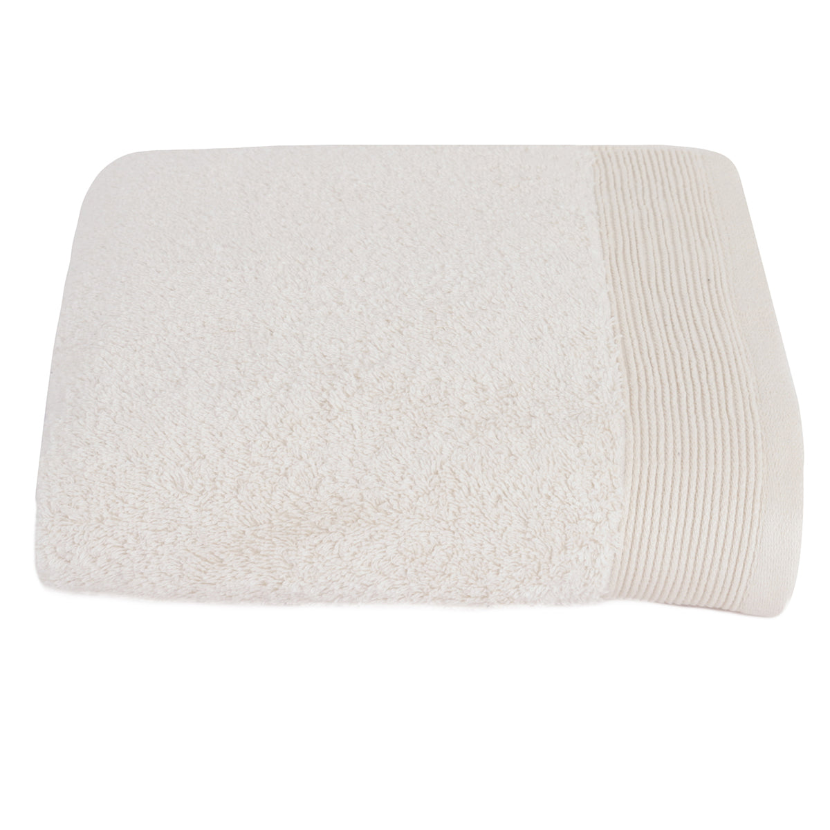 Colorart Embedded Stripe Cream Towel