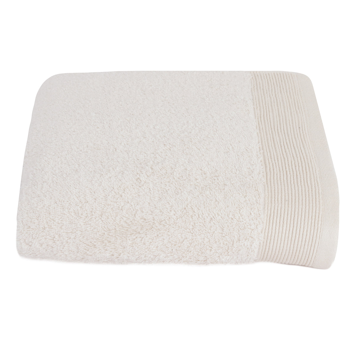 Colorart Embedded Stripe Cream Towel