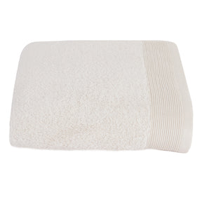 Colorart Embedded Stripe Cream Towel