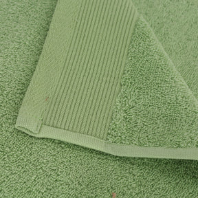 Colorart Embedded Stripe Jasmine Green Towel