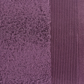 Colorart  Embedded Stripe Shadow Purple Towel