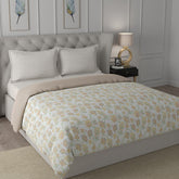 Hermosa Exotic Bouquet Cordelia Orange 4 Pc Quilt/Quilted Bed Cover Set