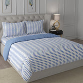 Backyard Patio Nova Summer AC Quilt/Quilted Bed Cover/Comforter Blue