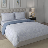 Backyard Patio Orion Summer AC Quilt/Quilted Bed Cover/Comforter Blue