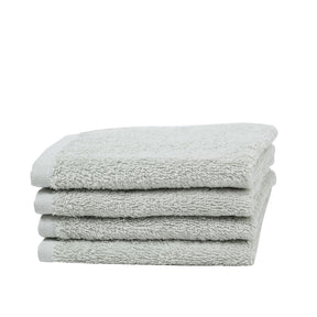 Tranquil Essence Cross Wise Anti-Bacterial, Anti-Fungal and Odour Resistant Green Towel Set 30X30