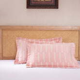 Exotic Heritage Ruler Dot Peach 2 PC Pillow Sham Set