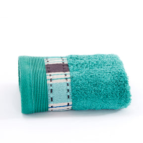 Eclectic Treasures Dudel Dopp Antimicrobial Antifungal Super Absorbent &amp; Soft Green Towel Set