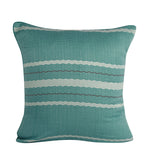 Barcode Stripe Woven 2PC Pillow Case Euro Set